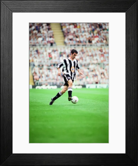 Framed Print : Newcastle 3-0 Coventry, premier league match at St James Park, Saturday 19th August 1995