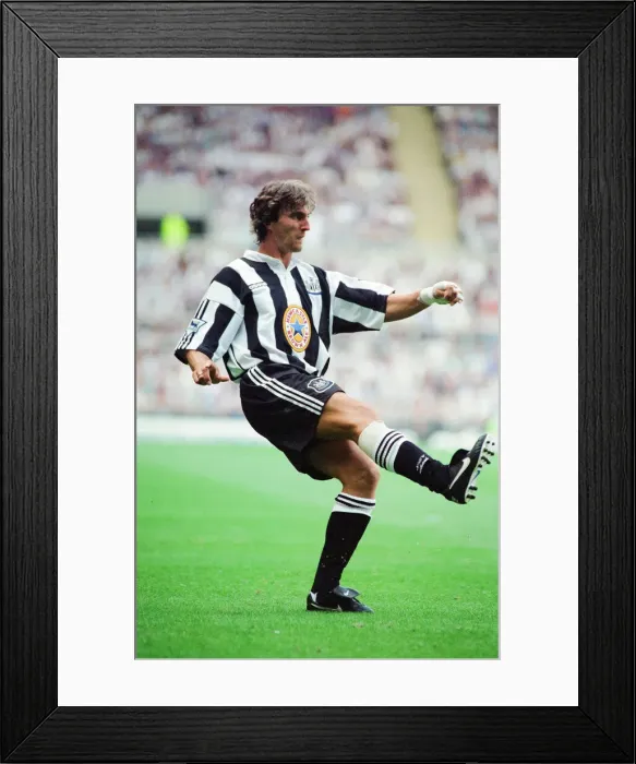 Framed Print : Newcastle 3-0 Coventry, premier league match at St James Park, Saturday 19th August 1995 Framed Print : Newcastle 3-0 Coventry, premier league match at St James Park, Saturday 19th August 1995