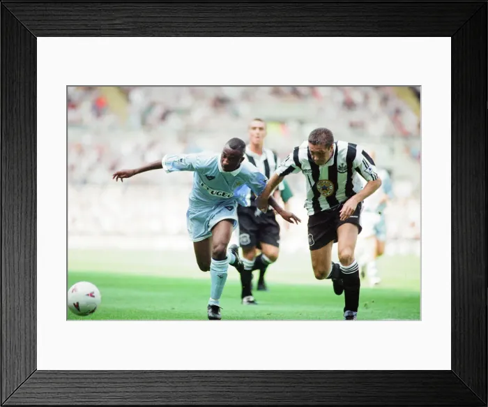 Framed Print : Newcastle 3-0 Coventry, premier league match at St James Park, Saturday 19th August 1995 Framed Print : Newcastle 3-0 Coventry, premier league match at St James Park, Saturday 19th August 1995
