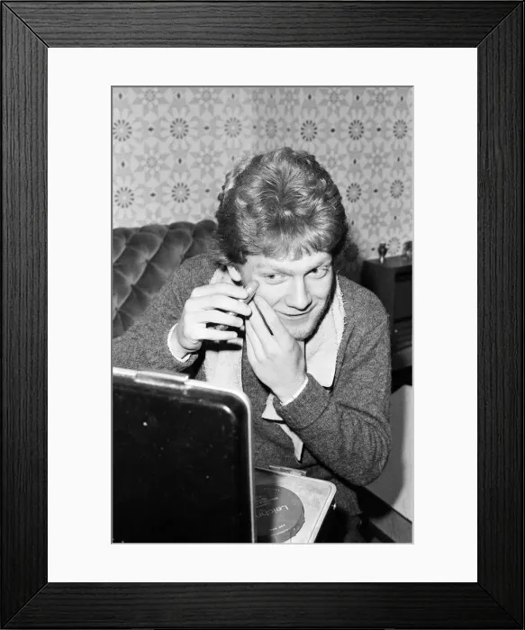 Framed Print : Kenneth Branagh, actor and student, aged 18 years old, he will be attending the Royal Framed Print : Kenneth Branagh, actor and student, aged 18 years old, he will be attending the Royal