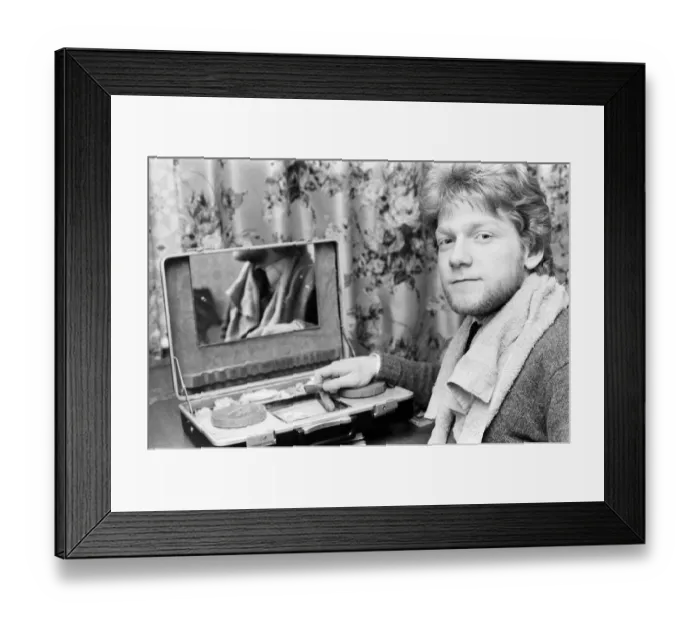 Framed Print : Kenneth Branagh, actor and student, aged 18 years old, he will be attending the Royal