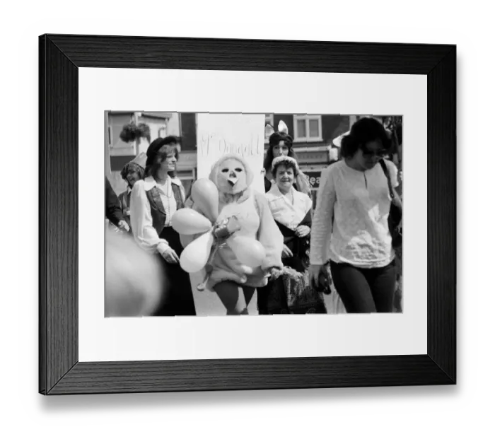 Framed Print : McDougalls Catering Foods, Mardi Gras, Reading, August 1980 Framed Print : McDougalls Catering Foods, Mardi Gras, Reading, August 1980