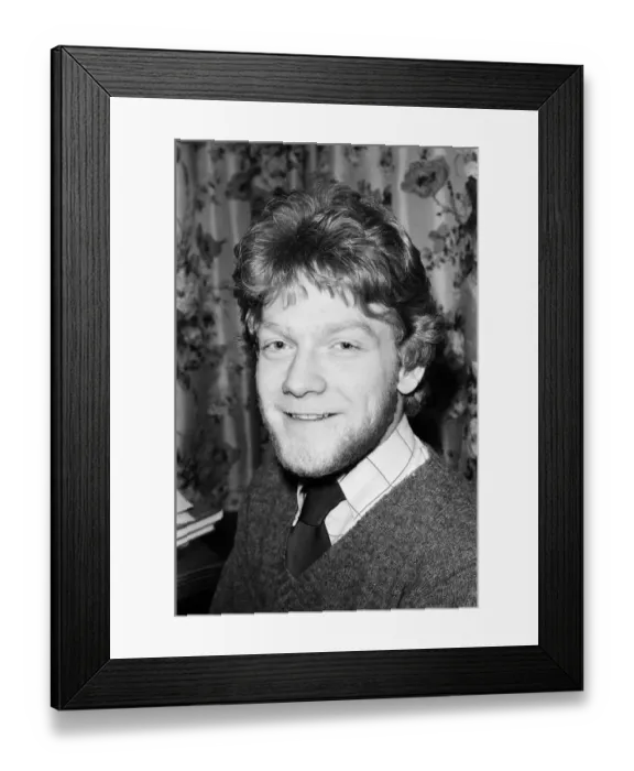 Framed Print : Kenneth Branagh, actor and student, aged 18 years old, he will be attending the Royal