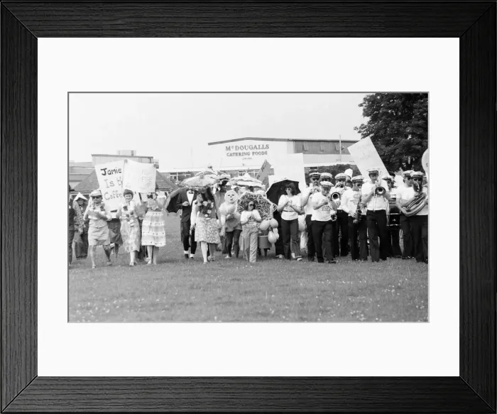 Framed Print : McDougalls Catering Foods, Mardi Gras, Reading, August 1980 Framed Print : McDougalls Catering Foods, Mardi Gras, Reading, August 1980