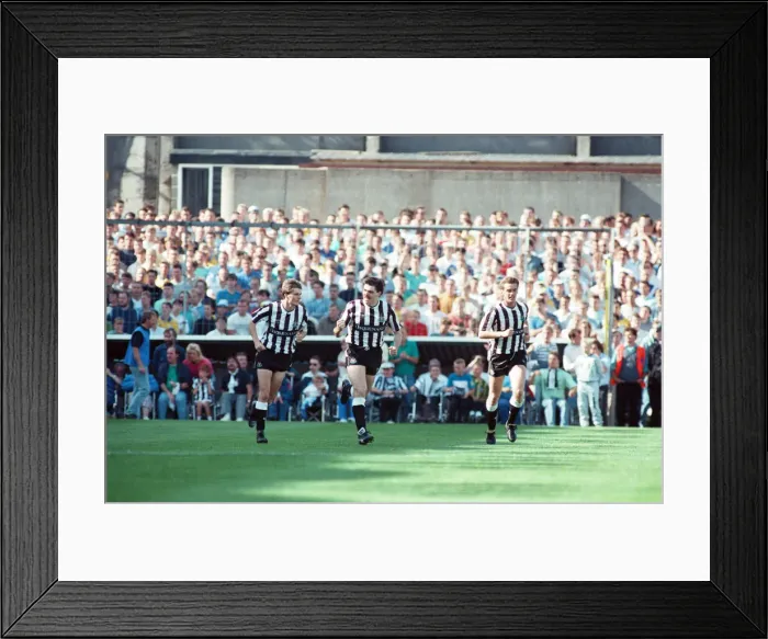 Framed Print : Newcastle United 5 -2 Leeds United, Second Division match held at St James Park Framed Print : Newcastle United 5 -2 Leeds United, Second Division match held at St James Park