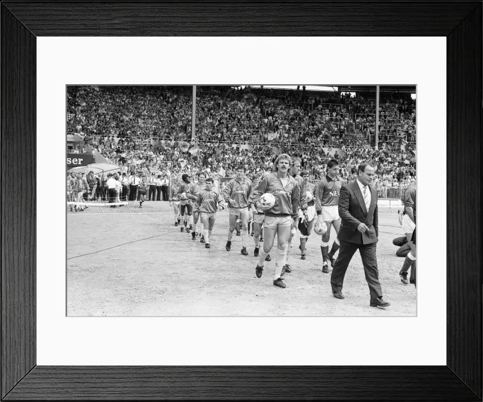 Framed Print : Everton 1-0 Coventry, Charity Shield football match at Wembley Stadium, London Framed Print : Everton 1-0 Coventry, Charity Shield football match at Wembley Stadium, London