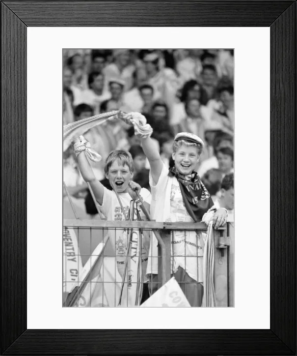 Framed Print : Everton 1-0 Coventry, Charity Shield football match at Wembley Stadium, London