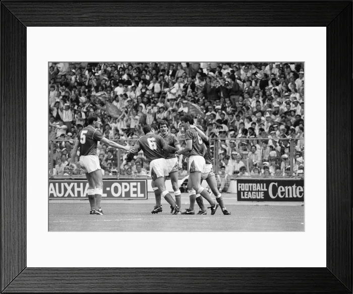 Framed Print : Everton 1-0 Coventry, Charity Shield football match at Wembley Stadium, London Framed Print : Everton 1-0 Coventry, Charity Shield football match at Wembley Stadium, London