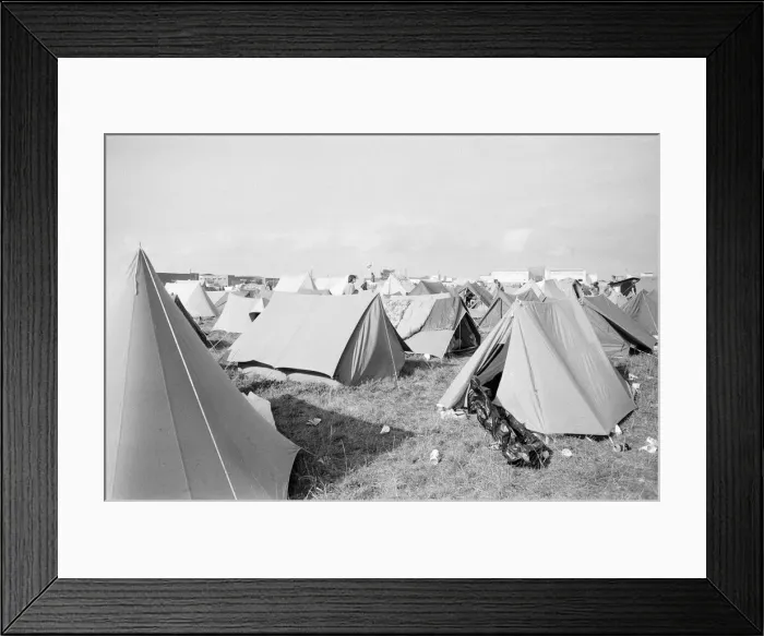 Framed Print : Reading Rock Festival 1980, the 20th National Rock Festival