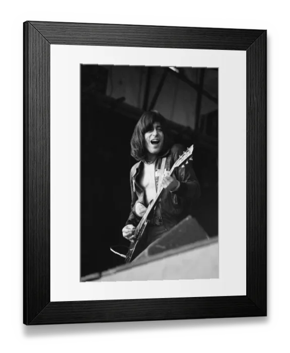 Framed Print : Reading Rock Festival 1980, the 20th National Rock Festival