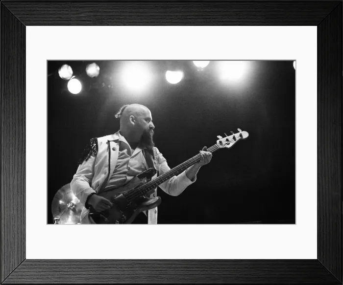 Framed Print : Reading Rock Festival 1980, the 20th National Rock Festival