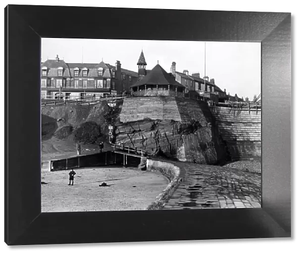 Tynemouth Town Hall Improvement Committee are concerned about the sea erosion at