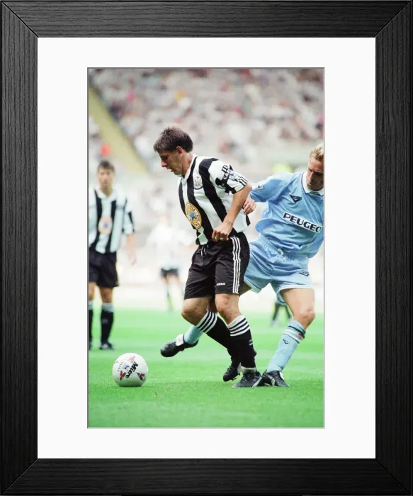 Framed Print : Newcastle 3-0 Coventry, premier league match at St James Park, Saturday 19th August 1995
