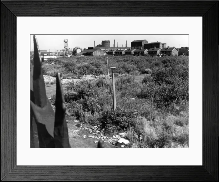 Framed Print : Newtown was a residential area of Cardiff, Wales that existed from the mid-nineteenth Framed Print : Newtown was a residential area of Cardiff, Wales that existed from the mid-nineteenth