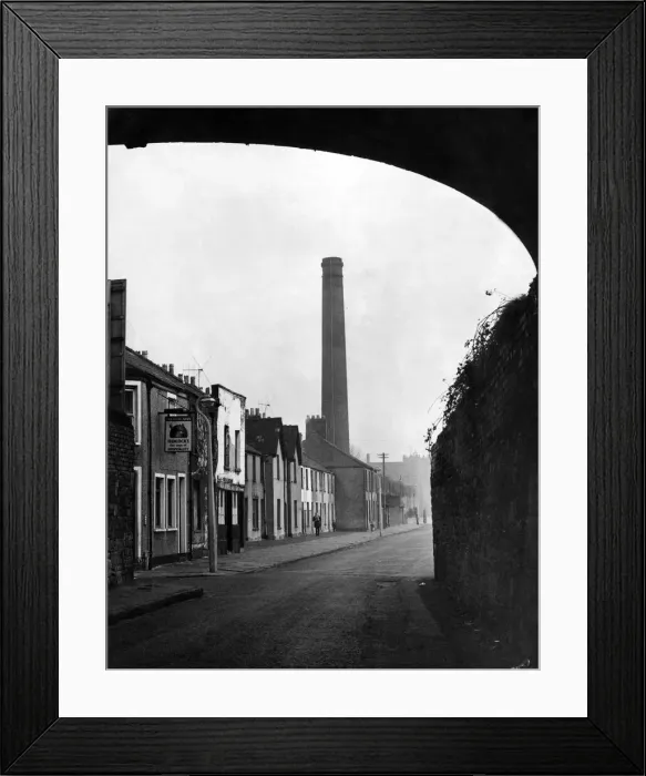Framed Print : Newtown was a residential area of Cardiff, Wales that existed from the mid-nineteenth Framed Print : Newtown was a residential area of Cardiff, Wales that existed from the mid-nineteenth