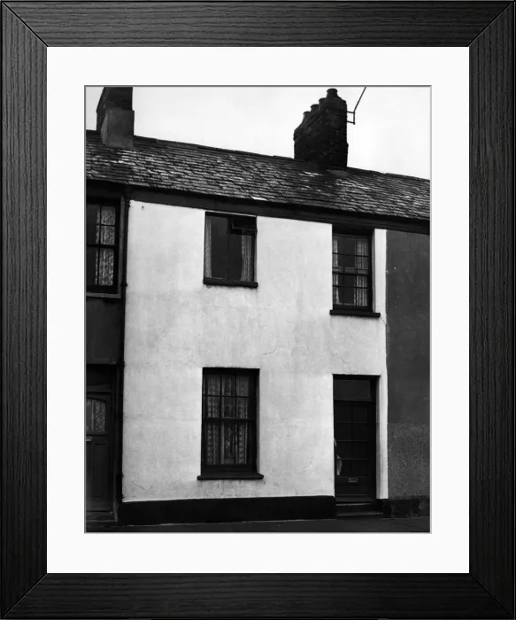 Framed Print : Newtown was a residential area of Cardiff, Wales that existed from the mid-nineteenth Framed Print : Newtown was a residential area of Cardiff, Wales that existed from the mid-nineteenth