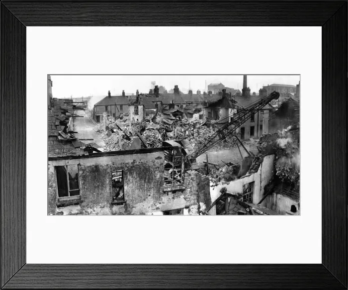 Framed Print : Newtown was a residential area of Cardiff, Wales that existed from the mid-nineteenth Framed Print : Newtown was a residential area of Cardiff, Wales that existed from the mid-nineteenth
