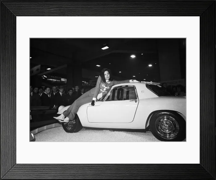 Framed Print : The British International Motor Show held at Earls Court