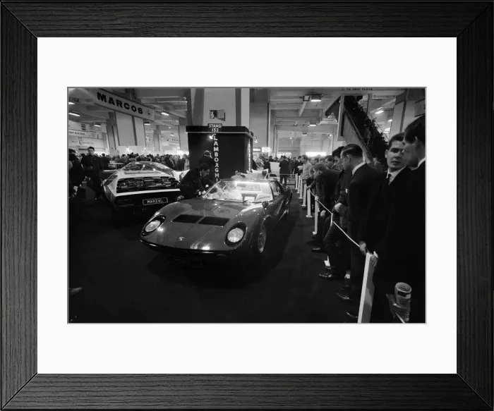 Framed Print : The British International Motor Show held at Earls Court Framed Print : The British International Motor Show held at Earls Court