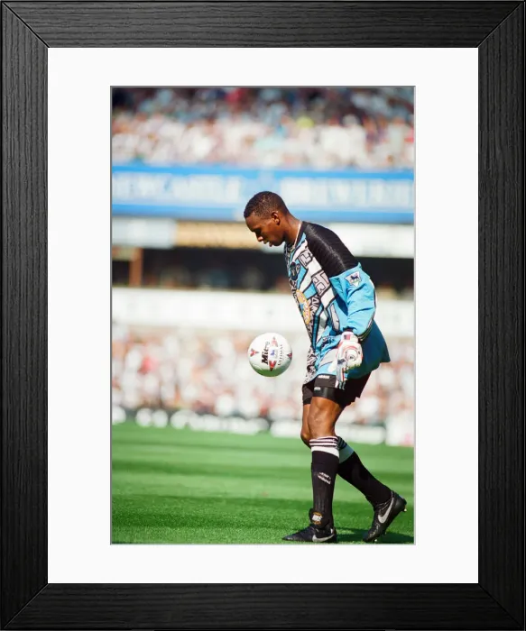 Framed Print : Newcastle 3-0 Coventry, premier league match at St James Park, Saturday 19th August 1995