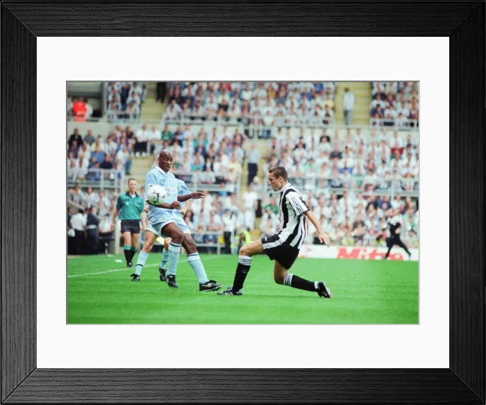 Framed Print : Newcastle 3-0 Coventry, premier league match at St James Park, Saturday 19th August 1995 Framed Print : Newcastle 3-0 Coventry, premier league match at St James Park, Saturday 19th August 1995
