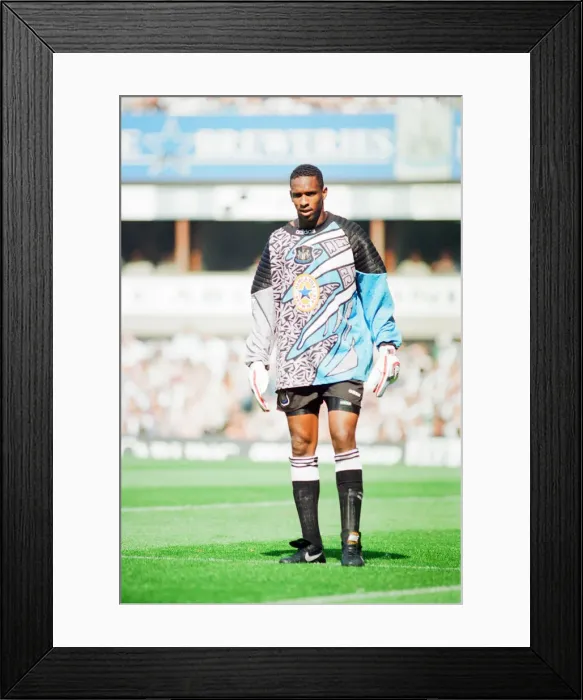 Framed Print : Newcastle 3-0 Coventry, premier league match at St James Park, Saturday 19th August 1995