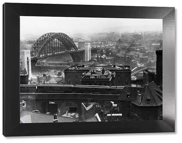 Newcastle Skyline circa 1936