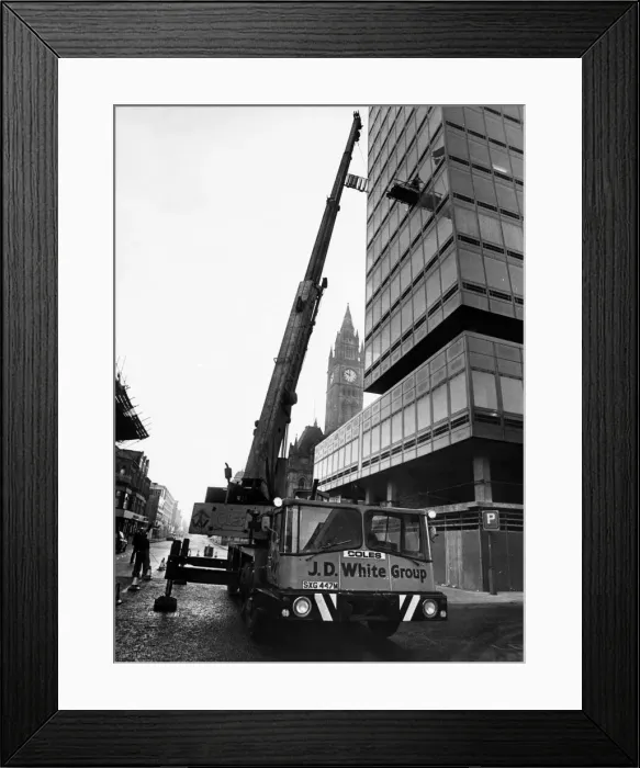 Framed Print : Corporation House, Corporation Road, Middlesbrough, 8th January 1978 Framed Print : Corporation House, Corporation Road, Middlesbrough, 8th January 1978