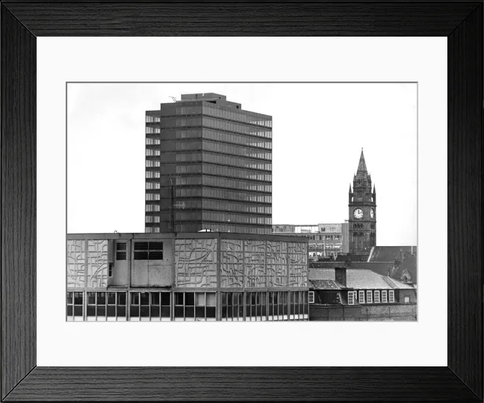 Framed Print : Corporation House, Corporation Road, Middlesbrough, 3rd June 1975 Framed Print : Corporation House, Corporation Road, Middlesbrough, 3rd June 1975