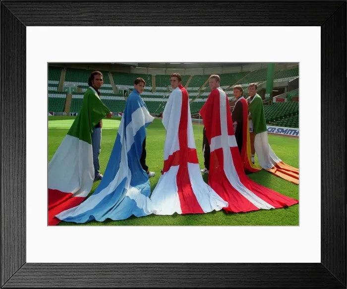 Framed Print : L TO R PAOLO DI CANIO, JACKIE McNAMARA, ALAN STUBBS, MORTEN WEIGHORST Framed Print : L TO R PAOLO DI CANIO, JACKIE McNAMARA, ALAN STUBBS, MORTEN WEIGHORST