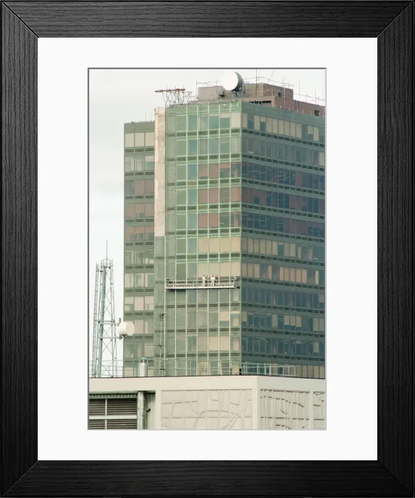 Framed Print : Corporation House, Corporation Road, Middlesbrough, 17th February 1993 Framed Print : Corporation House, Corporation Road, Middlesbrough, 17th February 1993