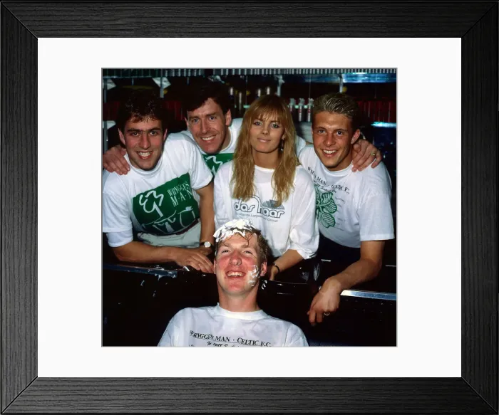 Framed Print : Anton Rogan with his face covered in foam May 1988 Framed Print : Anton Rogan with his face covered in foam May 1988