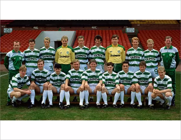 Celtic football team squad May 1988