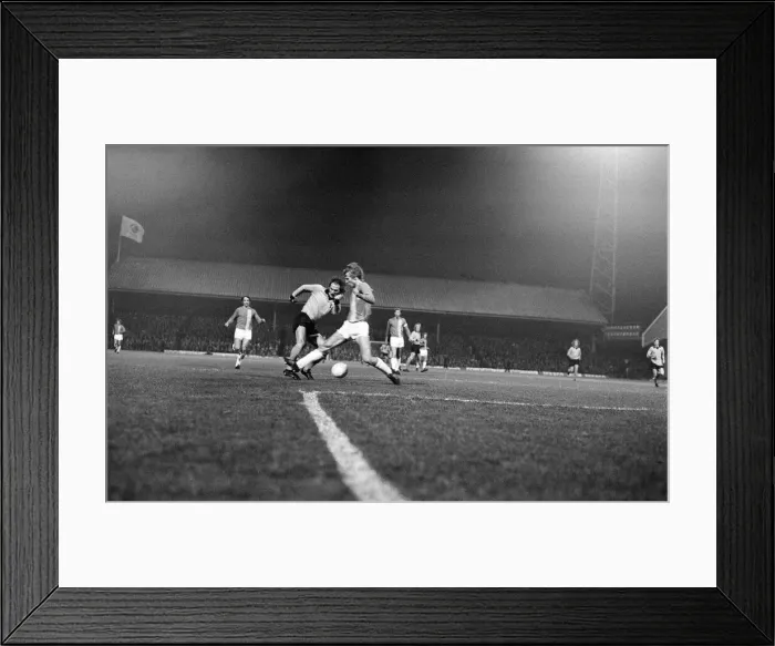 Framed Print : Wolves 4-1 Lokomotive Leipzig, UEFA Cup 2nd leg, match at Molineux Stadium Framed Print : Wolves 4-1 Lokomotive Leipzig, UEFA Cup 2nd leg, match at Molineux Stadium