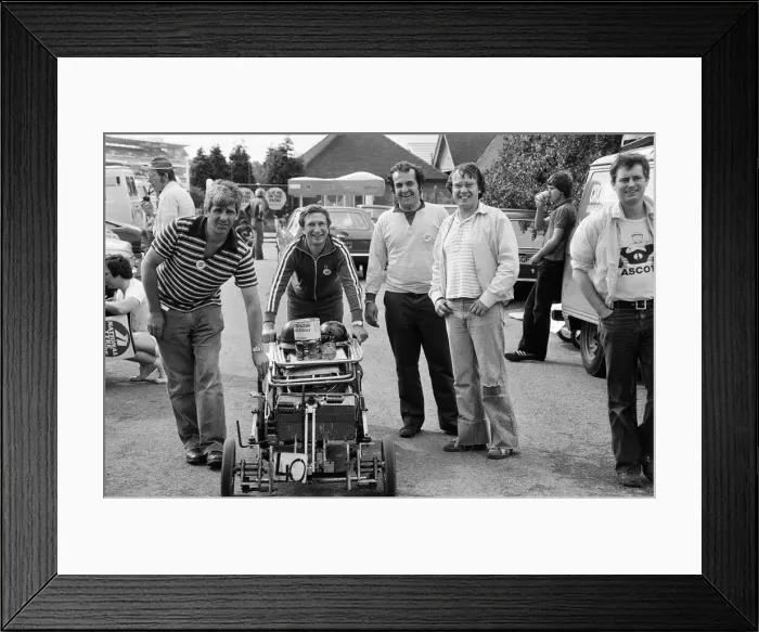 Framed Print : Pedal Go Kart Grand Prix, Ascot, England, August 1980 Framed Print : Pedal Go Kart Grand Prix, Ascot, England, August 1980