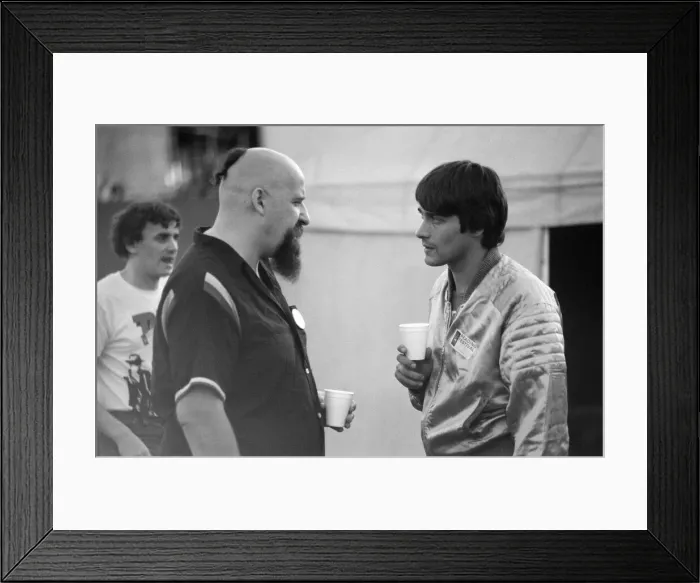 Framed Print : Reading Rock Festival 1980, the 20th National Rock Festival
