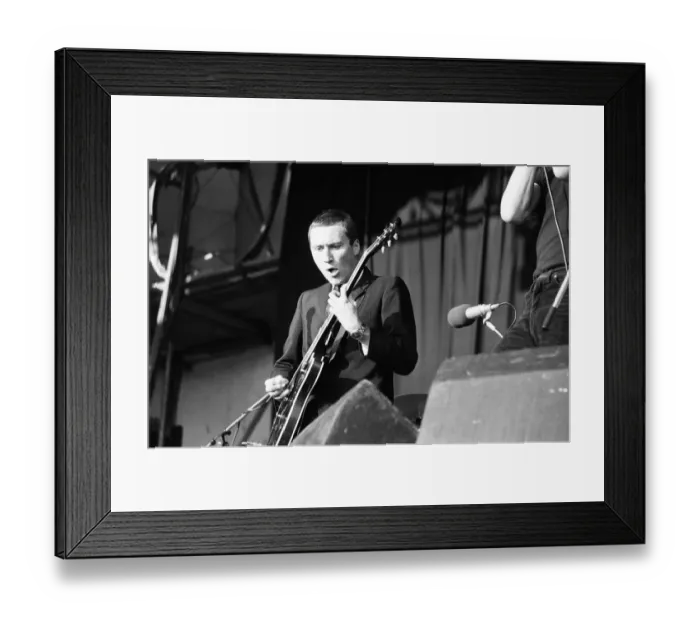 Framed Print : Reading Rock Festival 1980, the 20th National Rock Festival