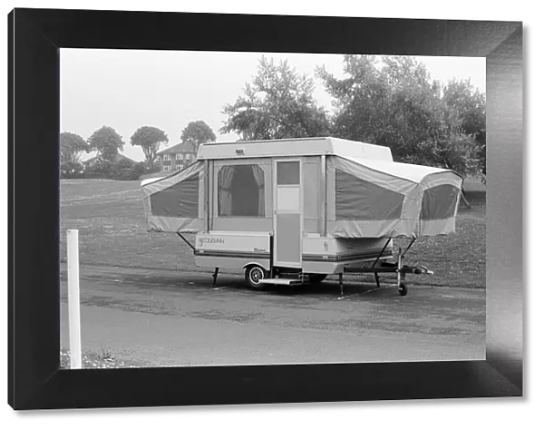 Trailer Tent, Camping Feature, July 1984