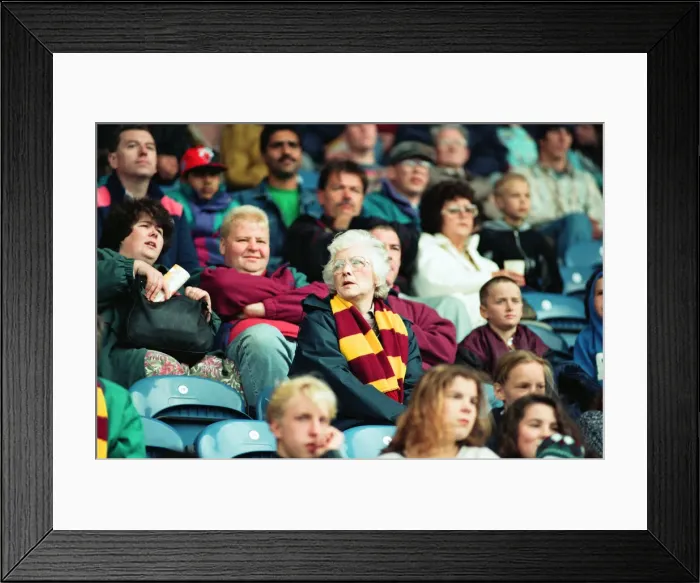 Framed Print : The first Huddersfield Giants home game at McAlpine stadium. 28th August 1994 Framed Print : The first Huddersfield Giants home game at McAlpine stadium. 28th August 1994