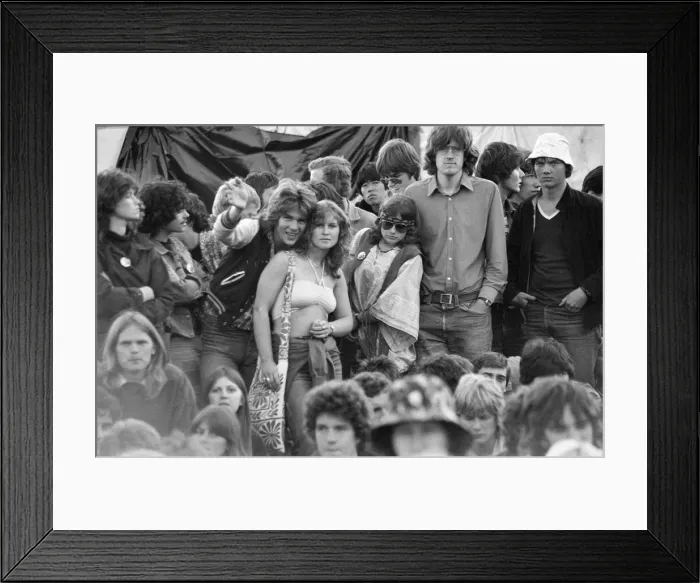 Framed Print : Reading Rock Festival 1980, the 20th National Rock Festival Framed Print : Reading Rock Festival 1980, the 20th National Rock Festival