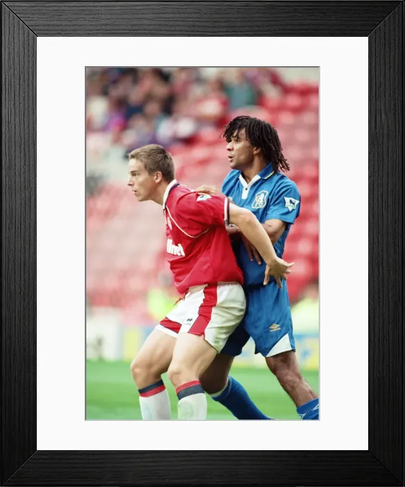 Framed Print : Chelsea 2 - 0 Middlesbrough, Premier League match held at the Cellnet Stadium Framed Print : Chelsea 2 - 0 Middlesbrough, Premier League match held at the Cellnet Stadium