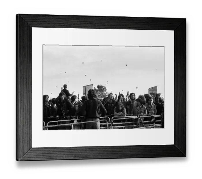 Framed Print : Reading Rock Festival 1980, the 20th National Rock Festival Framed Print : Reading Rock Festival 1980, the 20th National Rock Festival