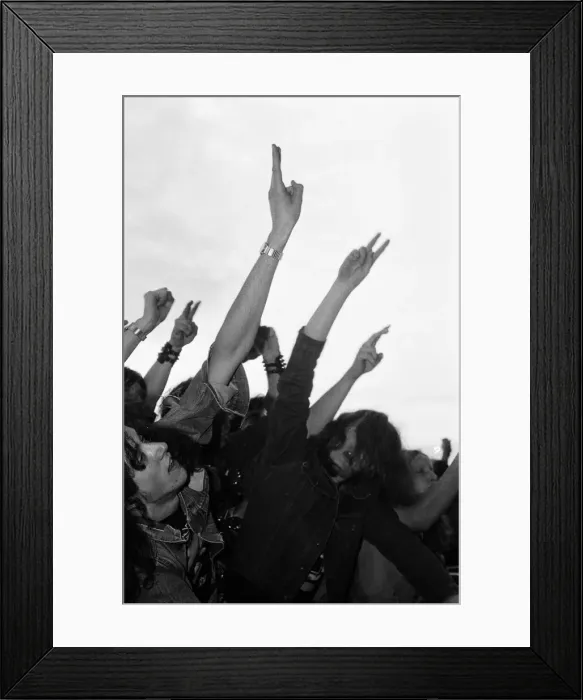 Framed Print : Reading Rock Festival 1980, the 20th National Rock Festival Framed Print : Reading Rock Festival 1980, the 20th National Rock Festival