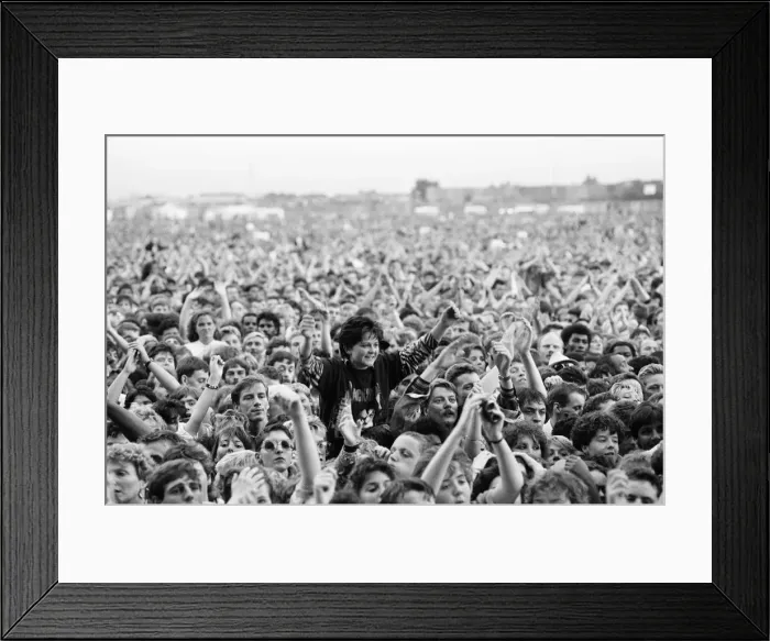 Framed Print : Michael Jackson, Bad Tour 1988, concert at Aintree Racecourse, Aintree, Merseyside Framed Print : Michael Jackson, Bad Tour 1988, concert at Aintree Racecourse, Aintree, Merseyside