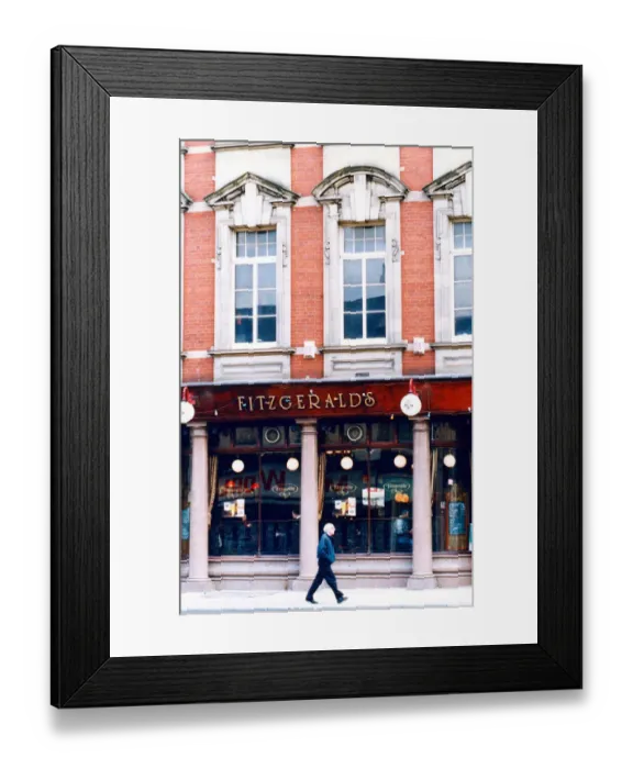 Framed Print : Fitzgeralds, Stockton High Street, which CAMRA thinks is worth listing. 25th April 1994 Framed Print : Fitzgeralds, Stockton High Street, which CAMRA thinks is worth listing. 25th April 1994