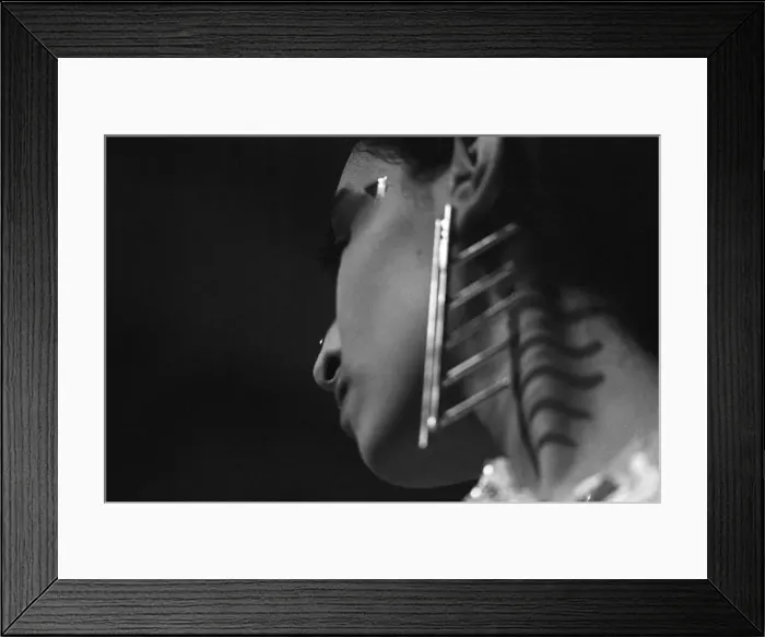 Framed Print : Zandra Rhodes Fashion Show, Olympia, London, October 1980