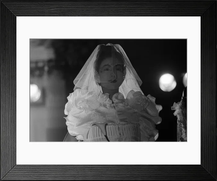 Framed Print : Zandra Rhodes Fashion Show, Olympia, London, October 1980 Framed Print : Zandra Rhodes Fashion Show, Olympia, London, October 1980