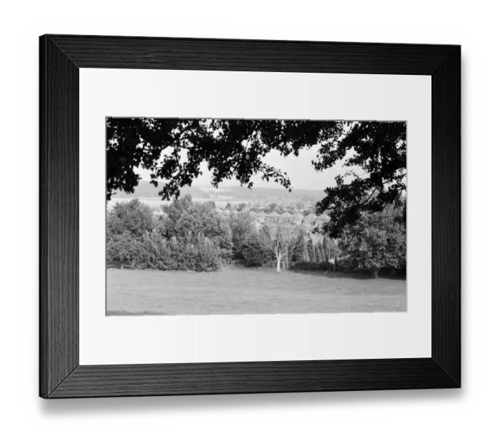 Framed Print : Arthur Newbery Park, Tilehurst, Reading, Berkshire, September 1980