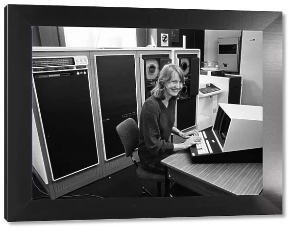 Computers at Leasco Offices, Reading, September 1980