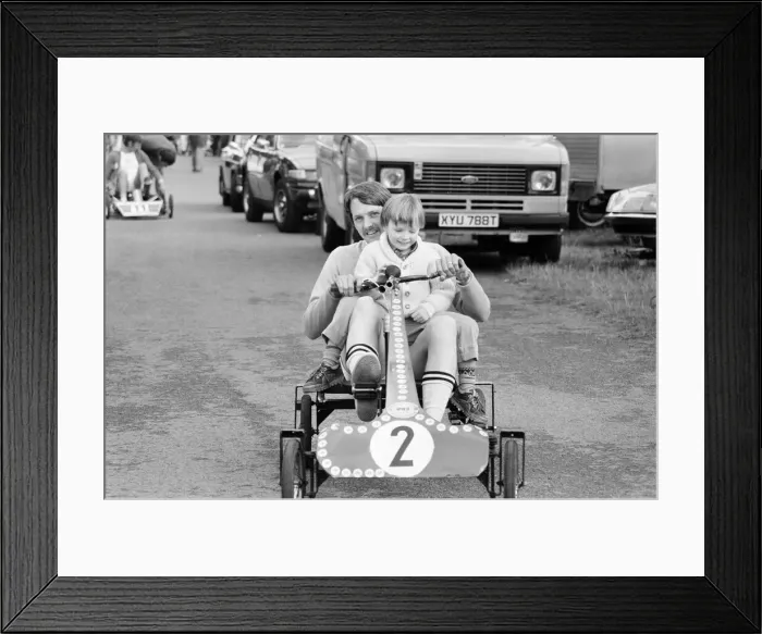 Framed Print : Pedal Go Kart Grand Prix, Ascot, England, August 1980 Framed Print : Pedal Go Kart Grand Prix, Ascot, England, August 1980